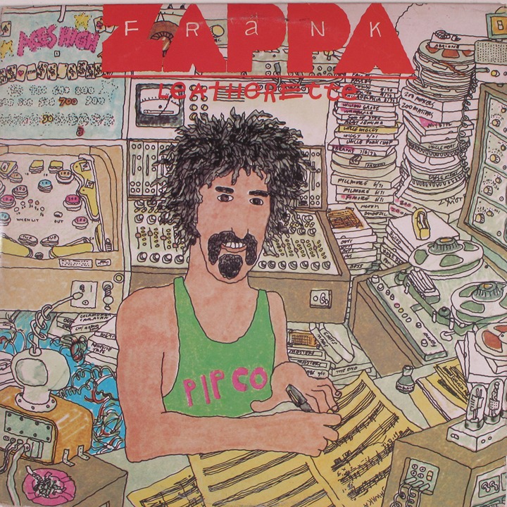FRANK ZAPPA - Leatherette LUNAR TUNES 2xLP VG+ rare vinyl