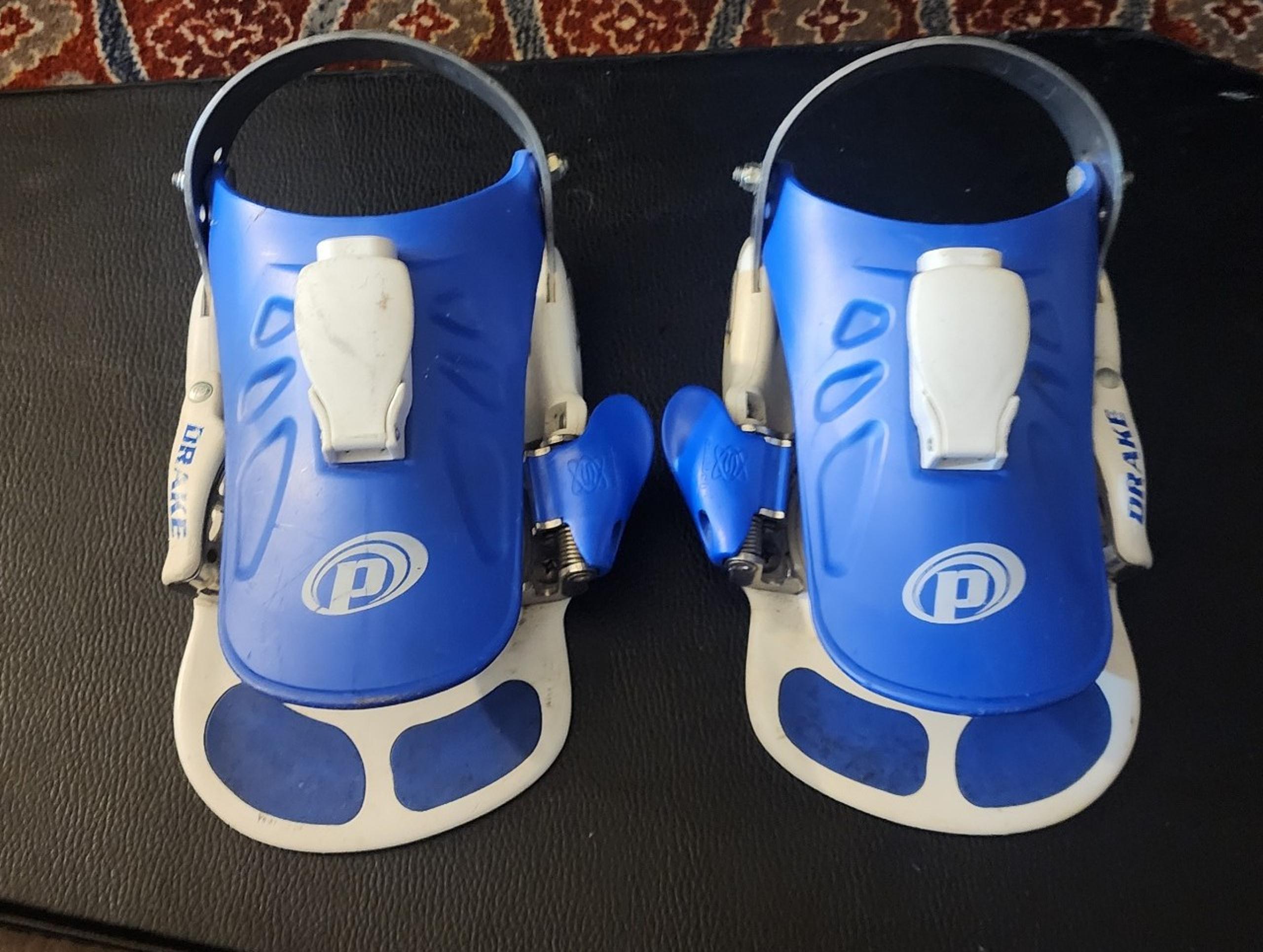 Drake step in snowboard bindings