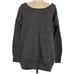 ALL SAINTS size 6 dark gray soft over size sweater in excellent condition