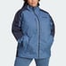 adidas Women's Plus 4X XPLORIC RAIN.RDY Hiking Jacket Blue, NWT