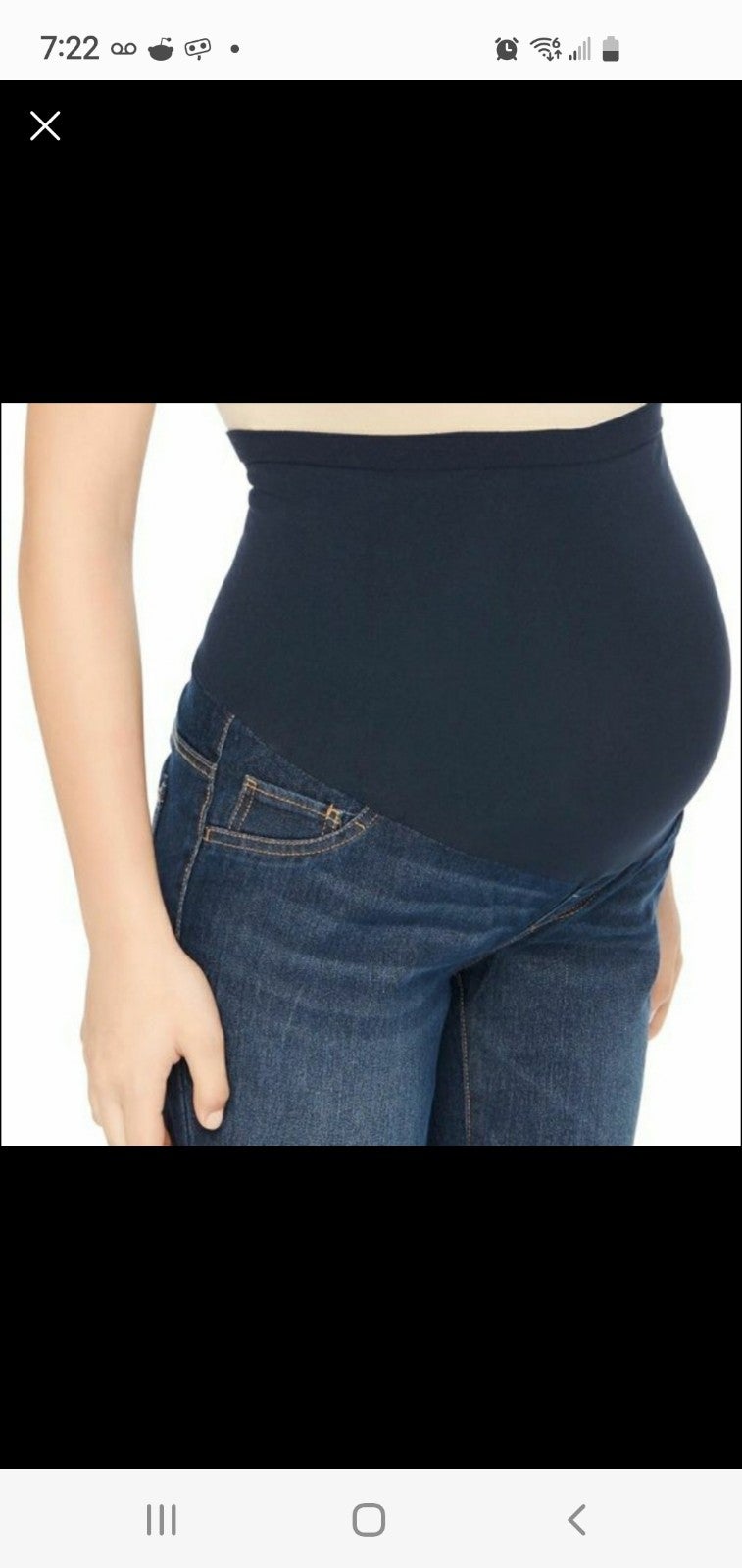 Like new Full Belly Super Stetch Indigo Blue Jeans, S