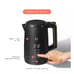 Beautiful 1.7-Liter Electric Kettle 1500 W with One-Touch Activation, Black