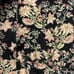 Free People Dainty Cottage Floral Linen Wide Leg One Piece Jumpsuit Size Medium