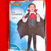 Lil Vampire Toddler Halloween Costume 5-6T new