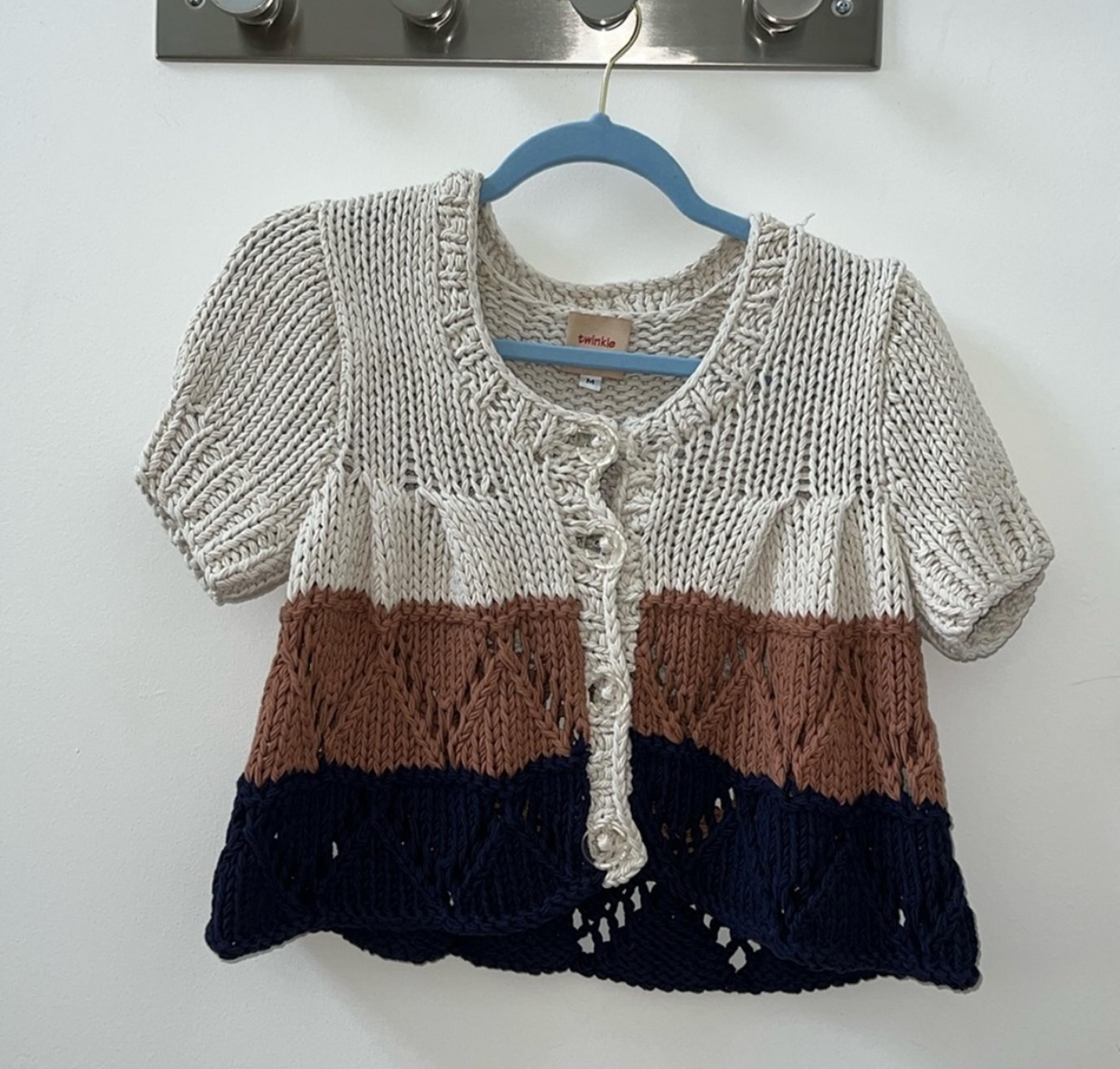 Twinkle by Wenlan Short Sleeve Knit