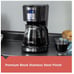 BLACK+DECKER 12-Cup Coffeemaker Programmable Vortex Technology - Black