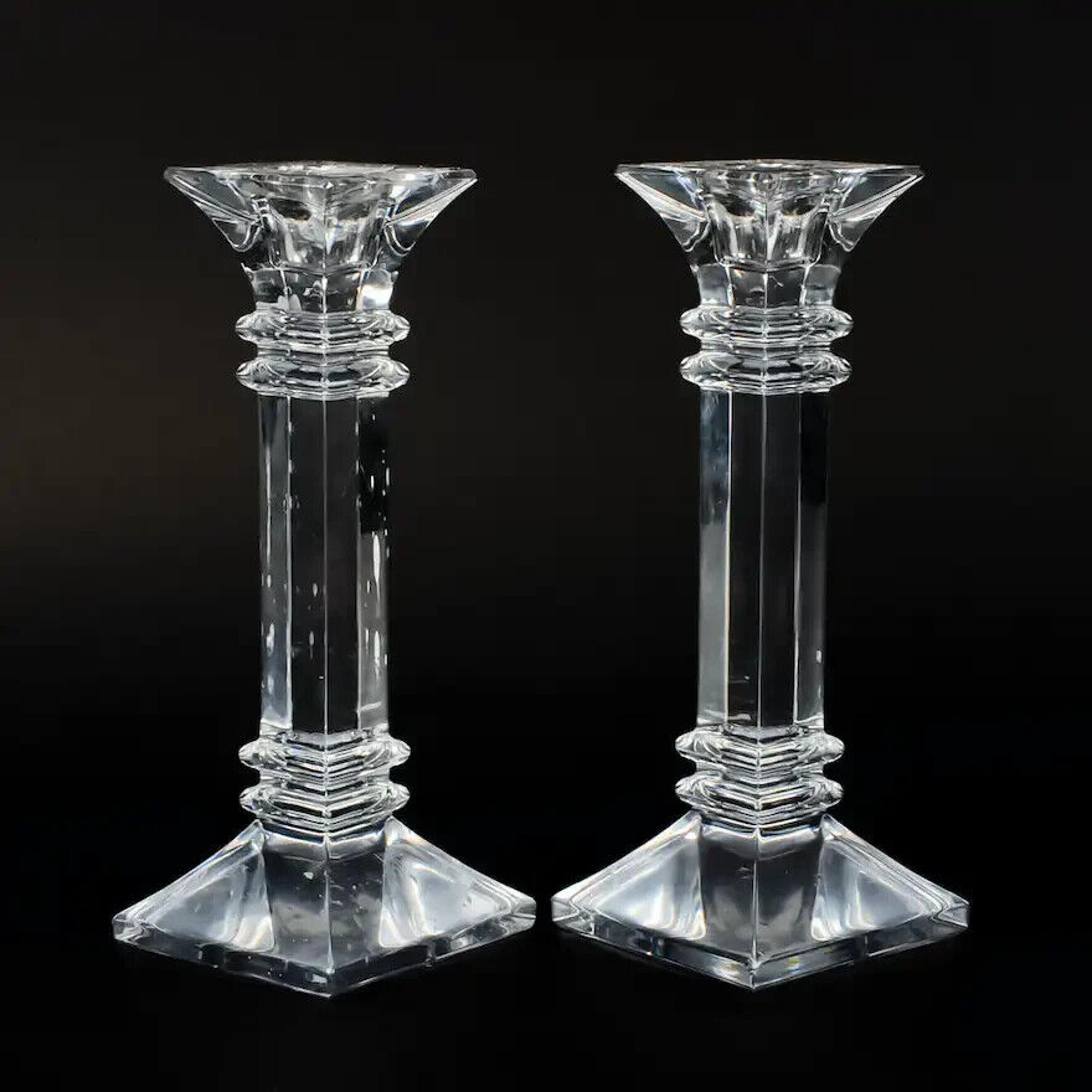 Marquis by Waterford Treviso 8" Candlestick Pair NEW