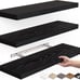 Floating Shelves, Wall Mounted Rustic Wood Shelves Set of 3, 16in