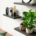 Floating Shelves, Wall Mounted Rustic Wood Shelves Set of 3, 16in