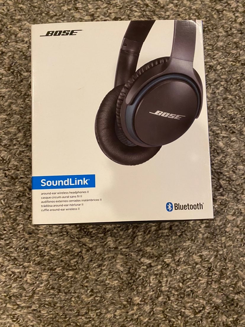Bose SoundLink wireless headphones