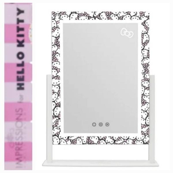 Impressions X Hello Kitty Tri-Tone LED Makeup Mirror