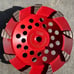 DIAMOND BLADES AND CUP WHEELS