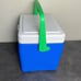 Vintage Cooler Igloo Pack and Cool Lunch Retro Blue White Green