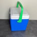 Vintage Cooler Igloo Pack and Cool Lunch Retro Blue White Green