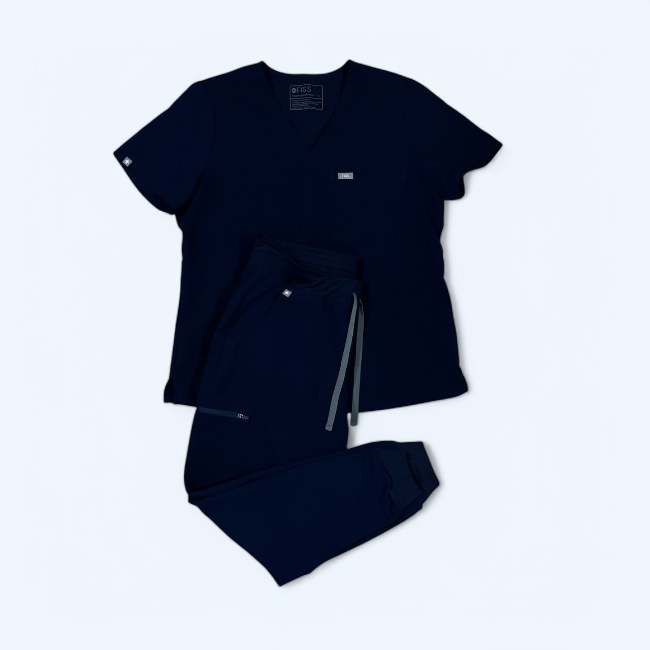 FIGS ZOMORA SCRUB JOGGER SET LARGE