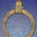 4 Vintage Art Deco Mid-Century Design Round Circle Drawer Pulls Handles K4280
