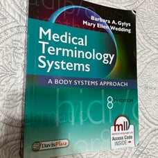 Medical Terminology Systems Book 8th Edition by Gylys and Wedding