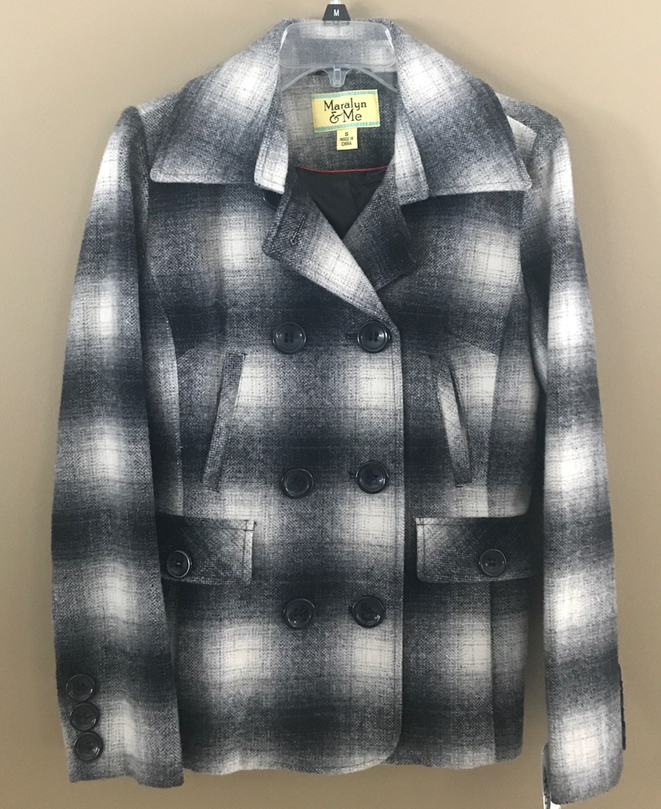 womens peacoat