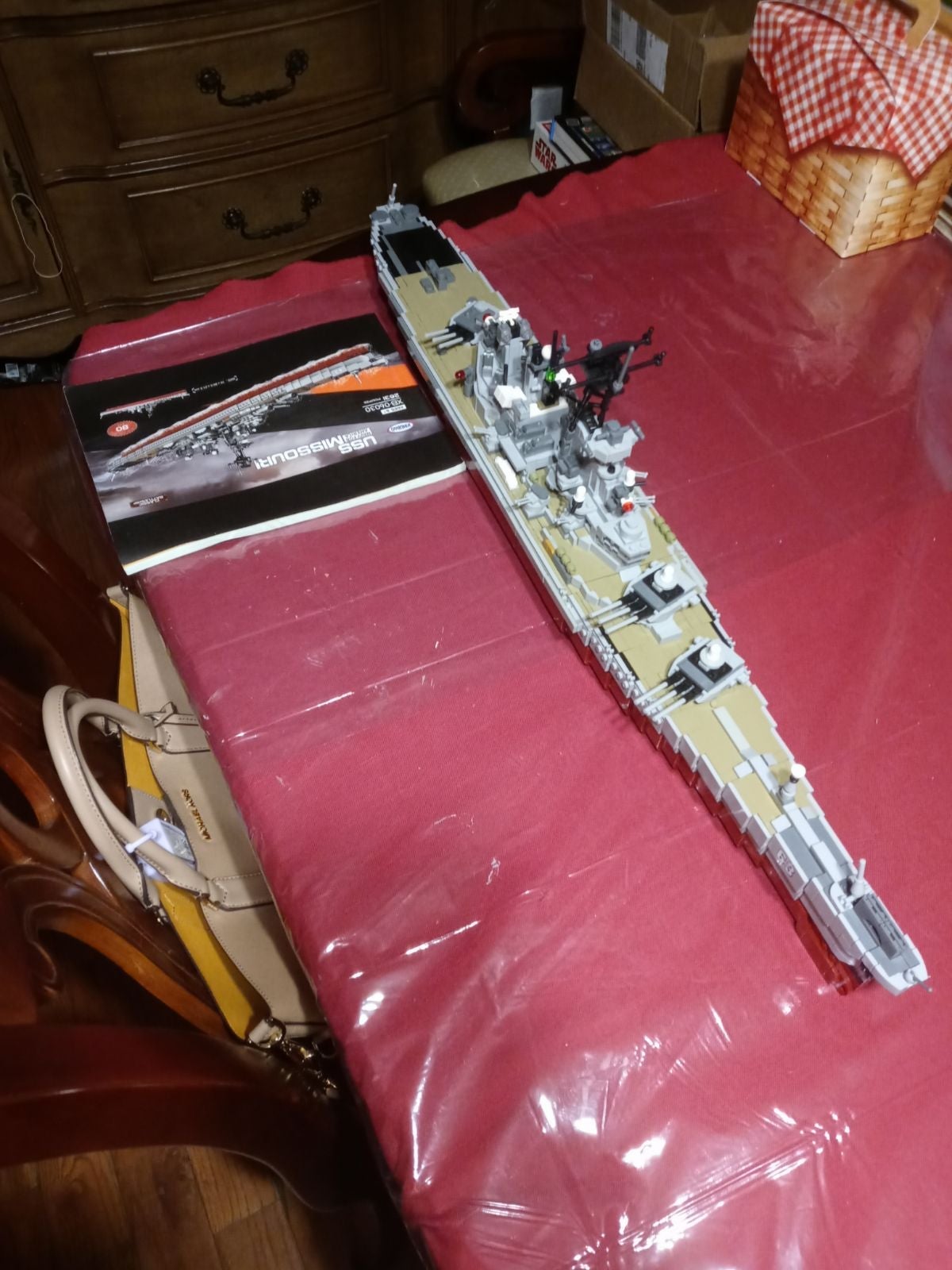 Model of USS Missouri