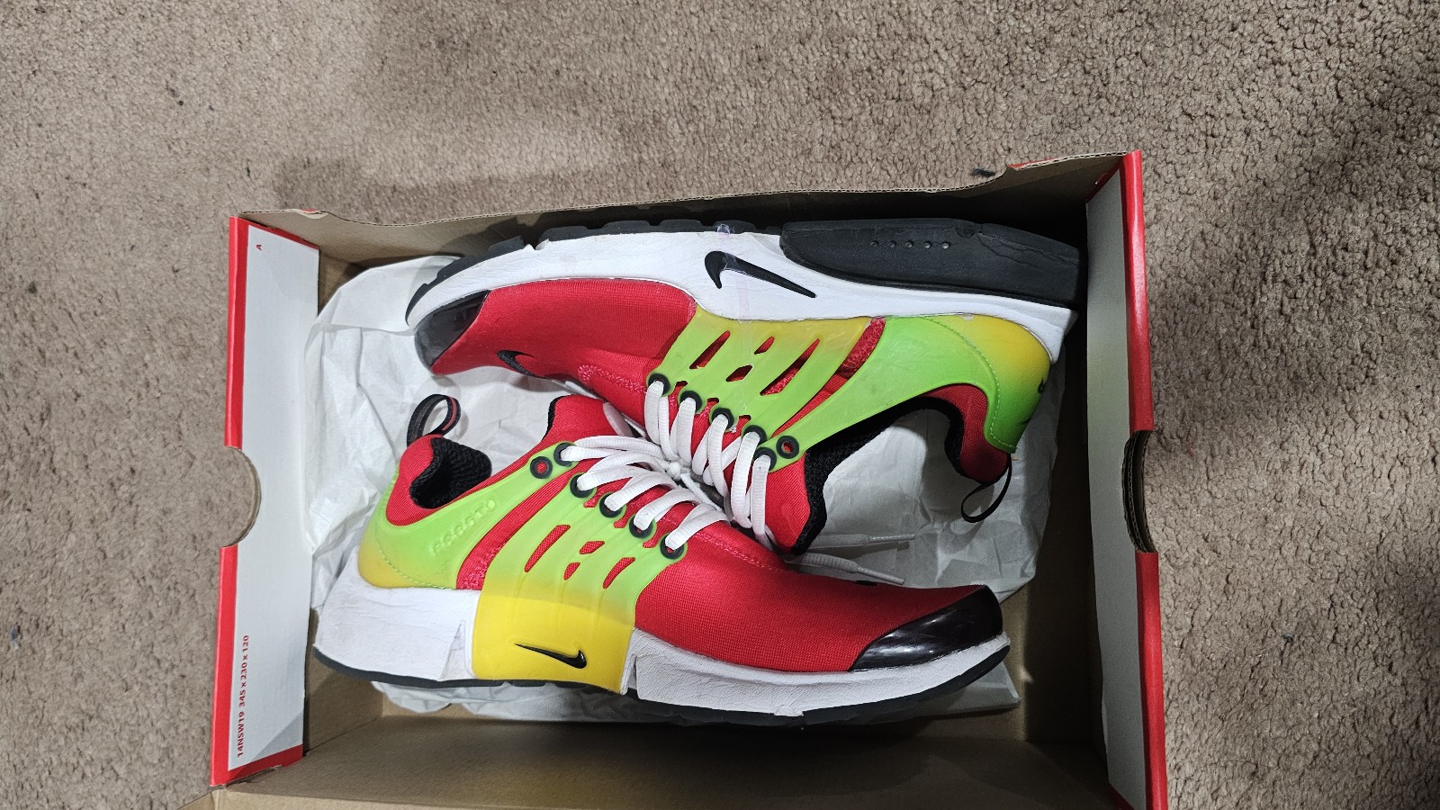 Nike Air Presto University Shoes Sz 10