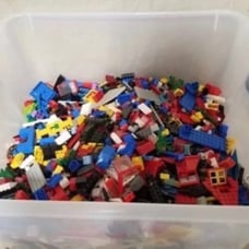 Huge 5lb Lot of Mixed Legos!!!