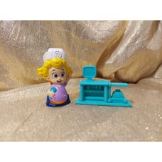 Bubble Guppies Helicopter Check Up Set Pieces Nurse Nonnie & Desk Only