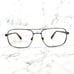 Force by Marchon Eyeglasses Coffee Brown Aviator Full Rim Frames 59-18-135