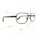 Force by Marchon Eyeglasses Coffee Brown Aviator Full Rim Frames 59-18-135