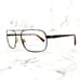 Force by Marchon Eyeglasses Coffee Brown Aviator Full Rim Frames 59-18-135