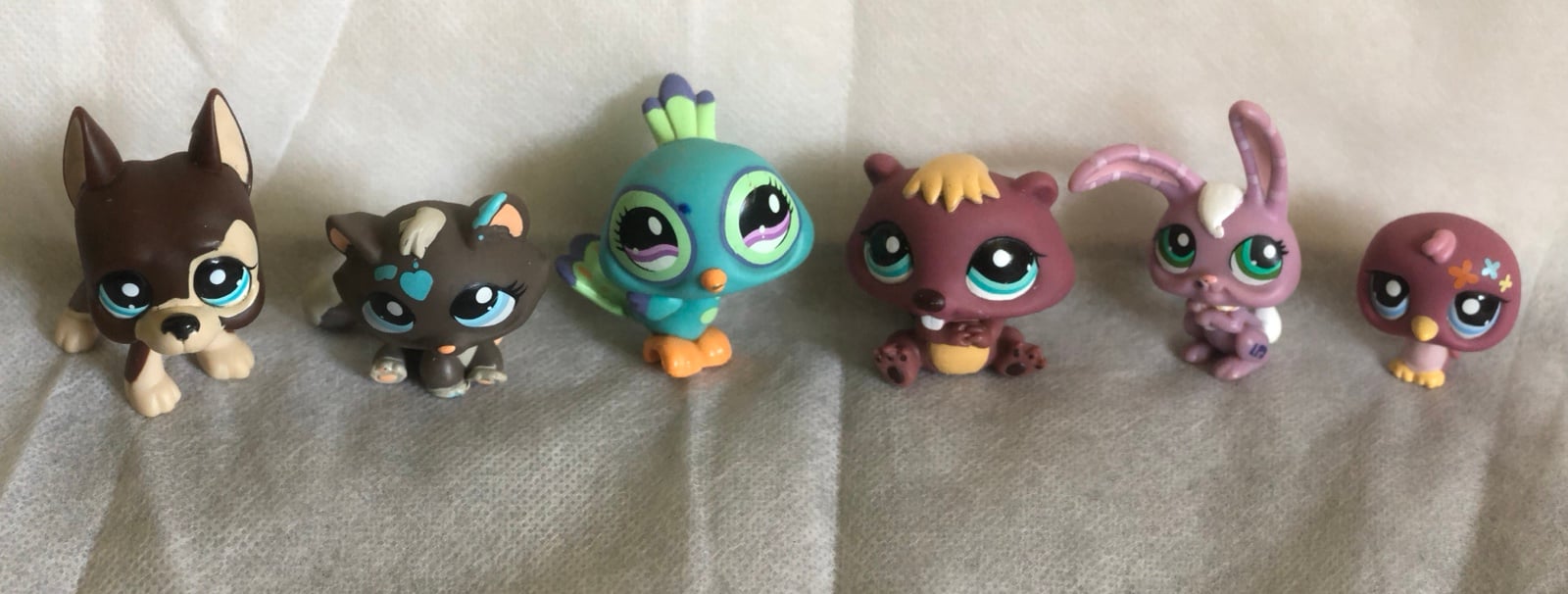 Littlest Pet Shop 2009 6 Pets from LPS Friends Video Games