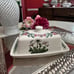 VTG Portmeirion Botanic Garden Half Pound Covered Butter Dish Britain 1972