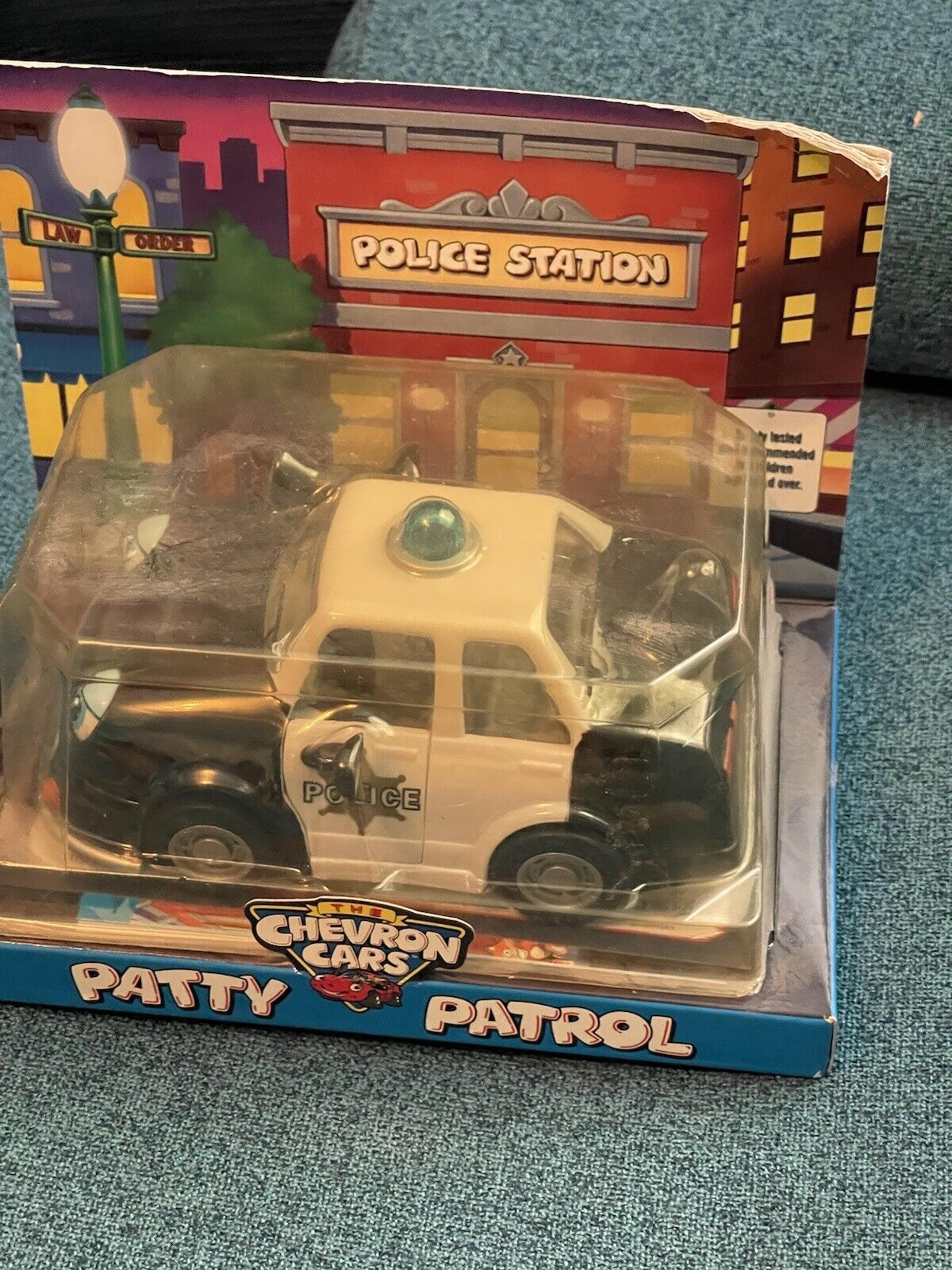 Vintage 1997 The Chevron Cars Patty Patrol Collectible Cars New