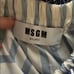 MSGM ruffled off the shoulder top
