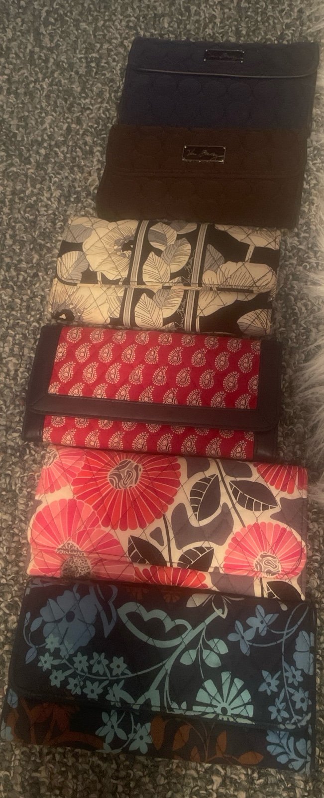 Vera Bradley magnetic wallet BUNDLE