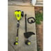 RYOBI String Trimmer 25cc 2-Cycle Gas-Powered Straight Shaft, Attachment Capable