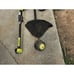 RYOBI String Trimmer 25cc 2-Cycle Gas-Powered Straight Shaft, Attachment Capable