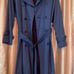 Burberry Trench Coat Size Small Color Blue
