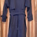 Burberry Trench Coat Size Small Color Blue