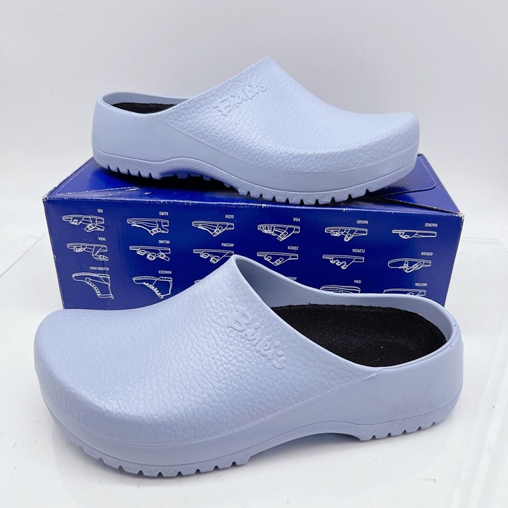 Birkenstock Super-Birki Waterproof Clog Dusty Blue Womens EU 40 US 9- 9.5 R