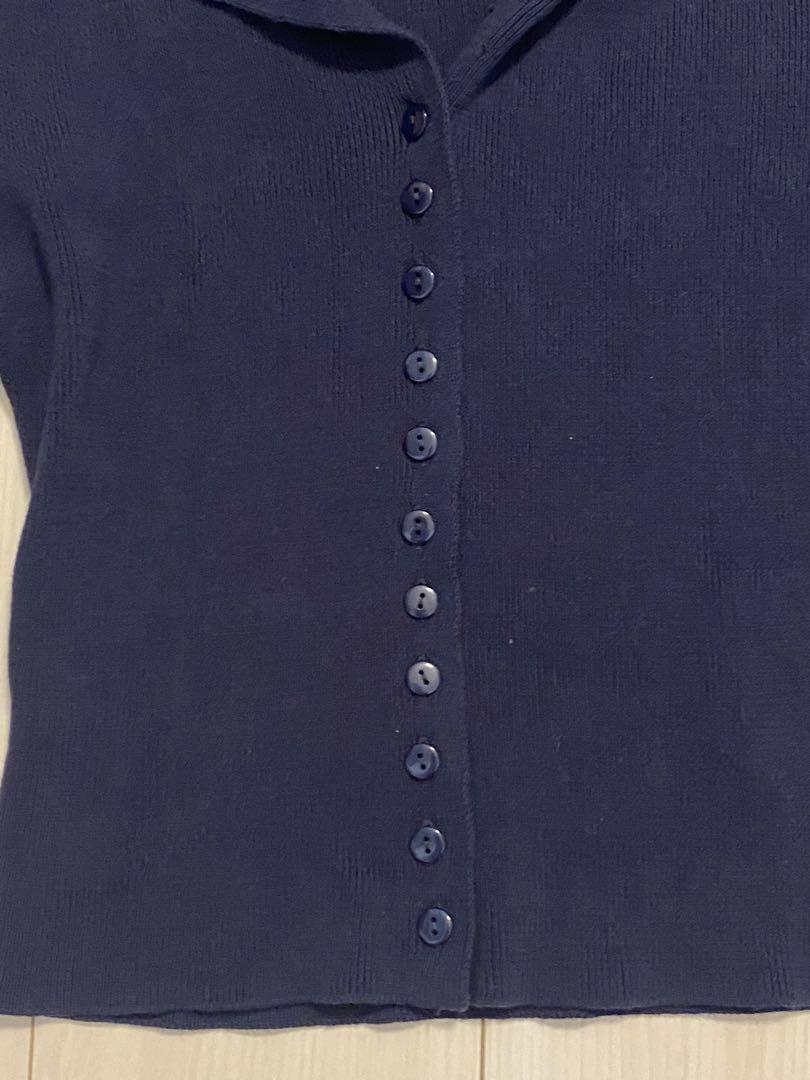 THE SHISHIKUI open collar / NAVY
