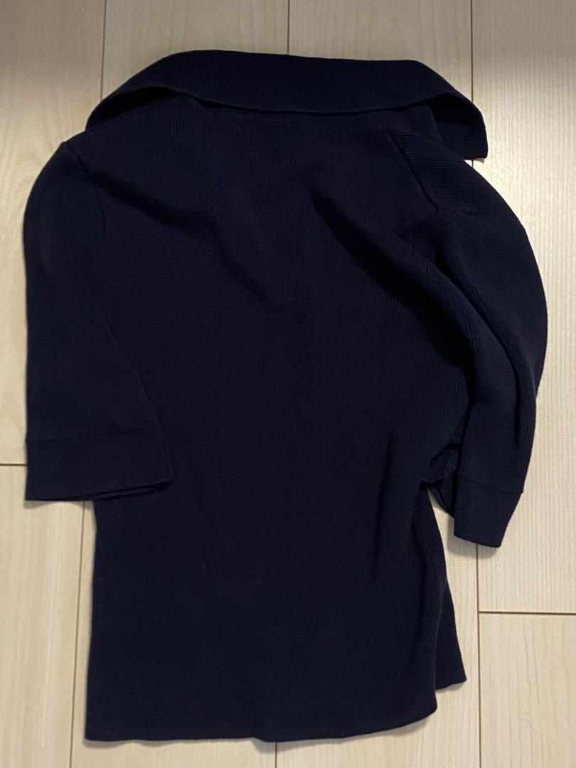 THE SHISHIKUI open collar / NAVY