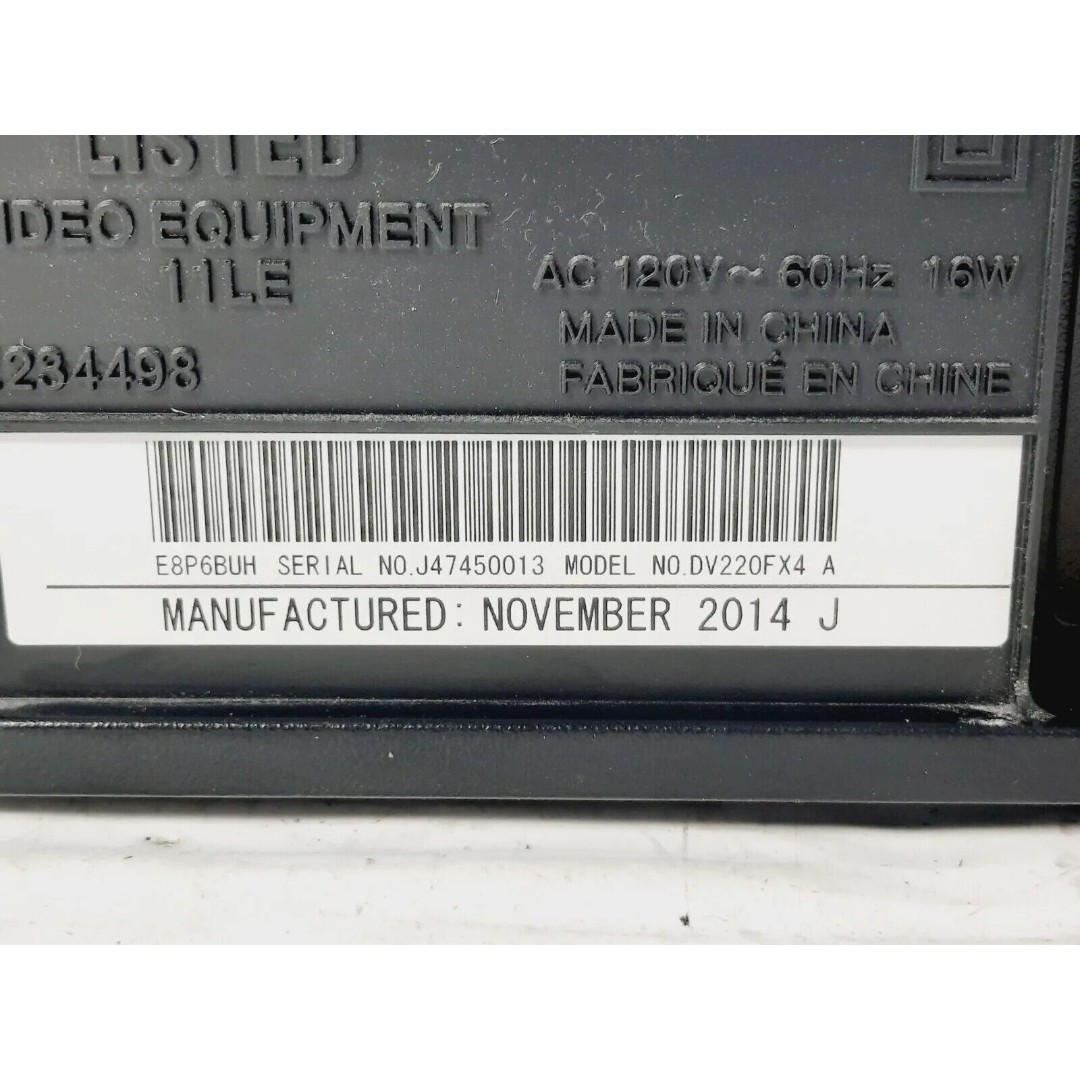 Funai DV220FX4 DVD/VHS Combo Unit 4-Head VHS Player ■S■TESTED Working■S■ - detail