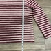 Tory Burch Cream & Pink Striped Nubby Knit Sweatshirt