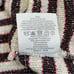 Tory Burch Cream & Pink Striped Nubby Knit Sweatshirt