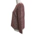 Tory Burch Cream & Pink Striped Nubby Knit Sweatshirt