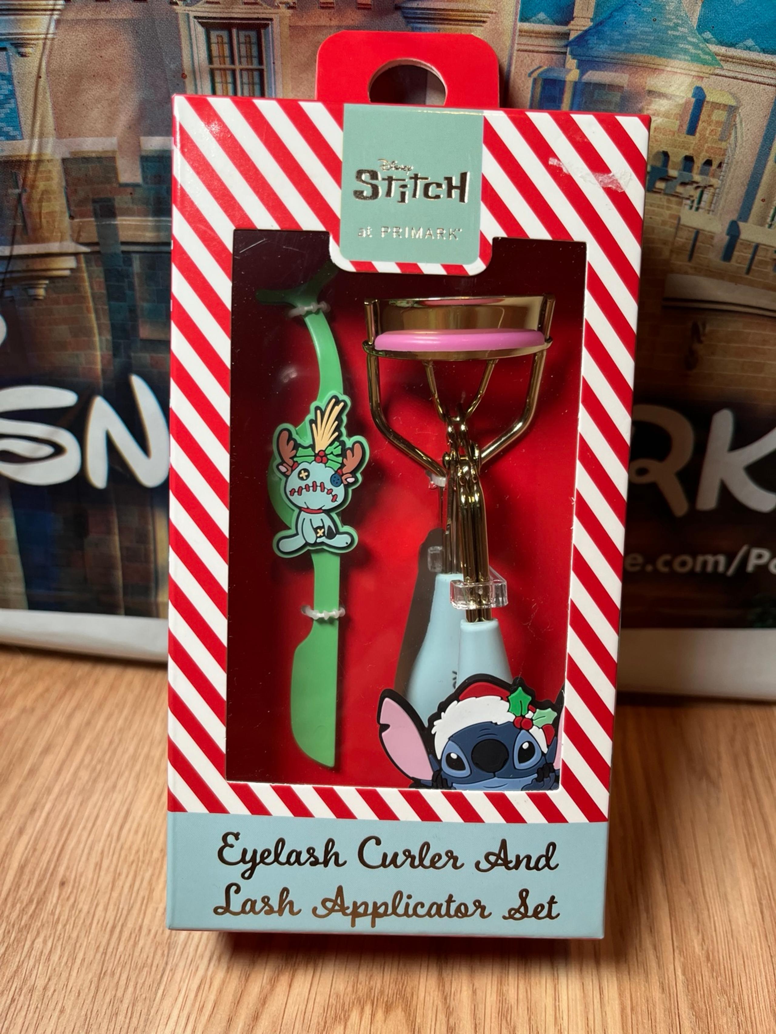 Disney Stitch and Scrump Christmas Eyelash Curler & Lash Applicator Set Primark