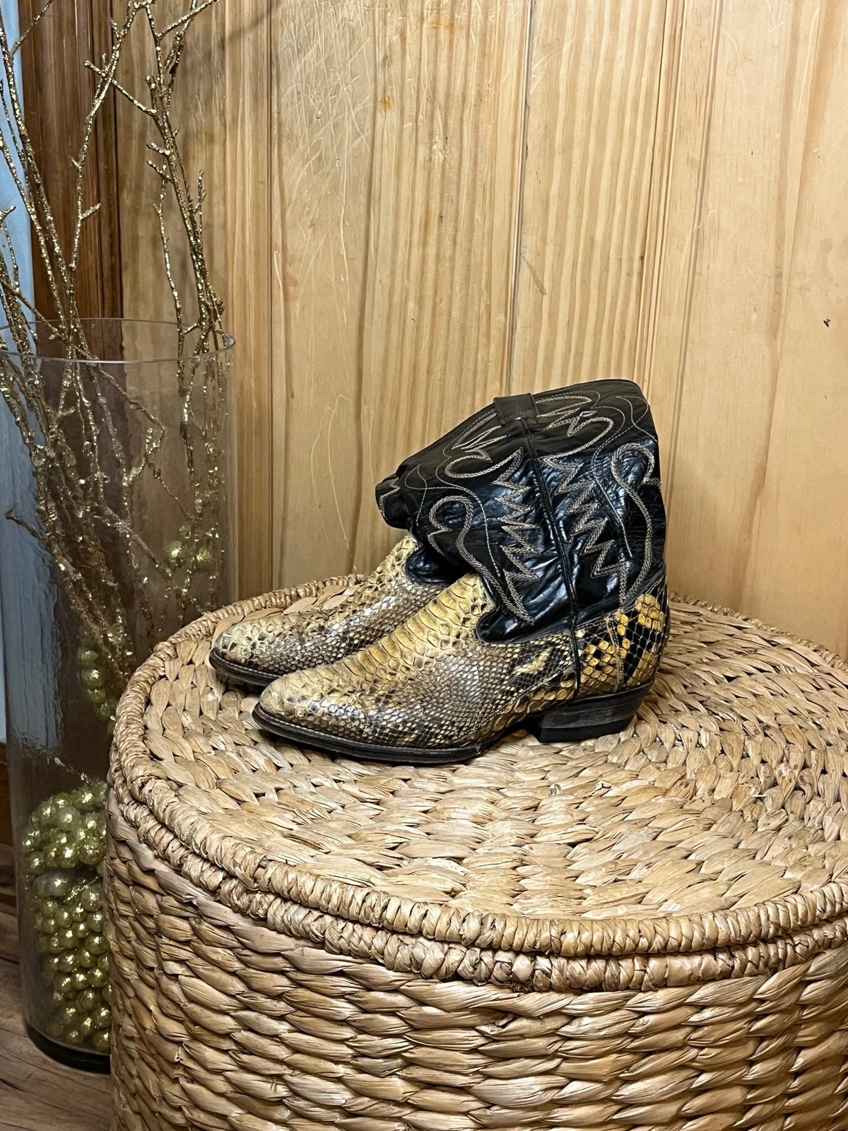 Snakeskin Cowboy Boots