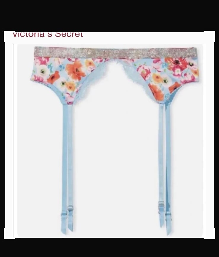 VS Floral Shine garter M/L
