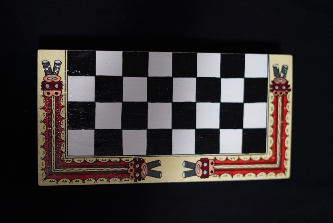 Indians Vs Settlers Chess Set