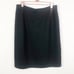 St. John Black Knit Pull-On Skirt Sz 12